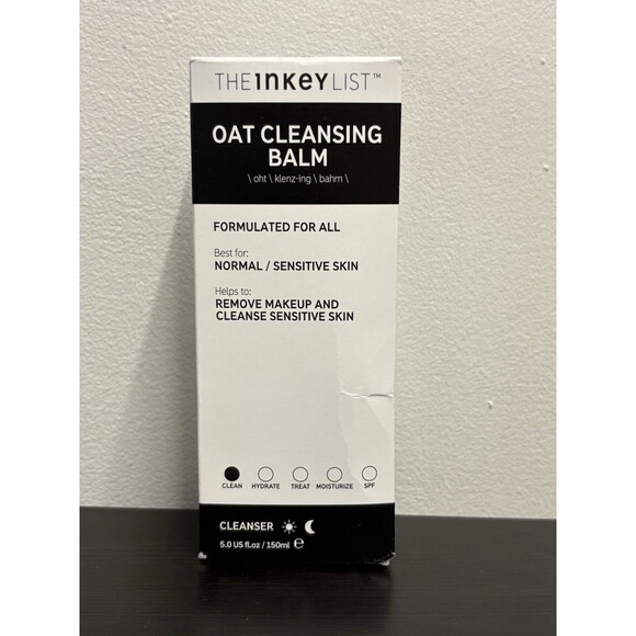 The Inkey List Oat Cleansing Balm Cleanser Remove Makeup Cleanse 5 oz - Picture 1 of 2